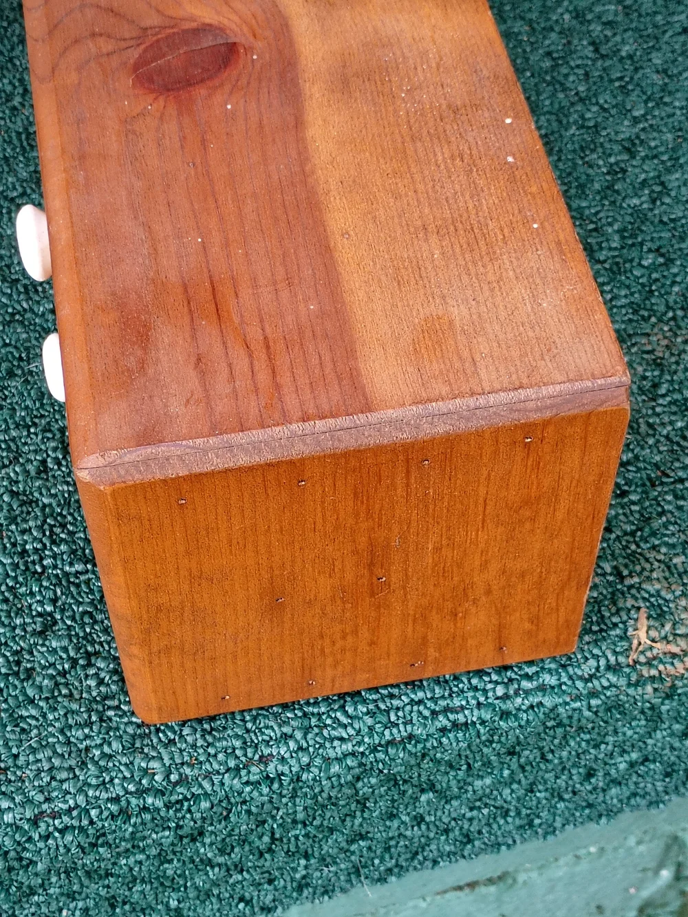 1960s Mid-Century Dresser Top Storage Box 4 Drawer 18